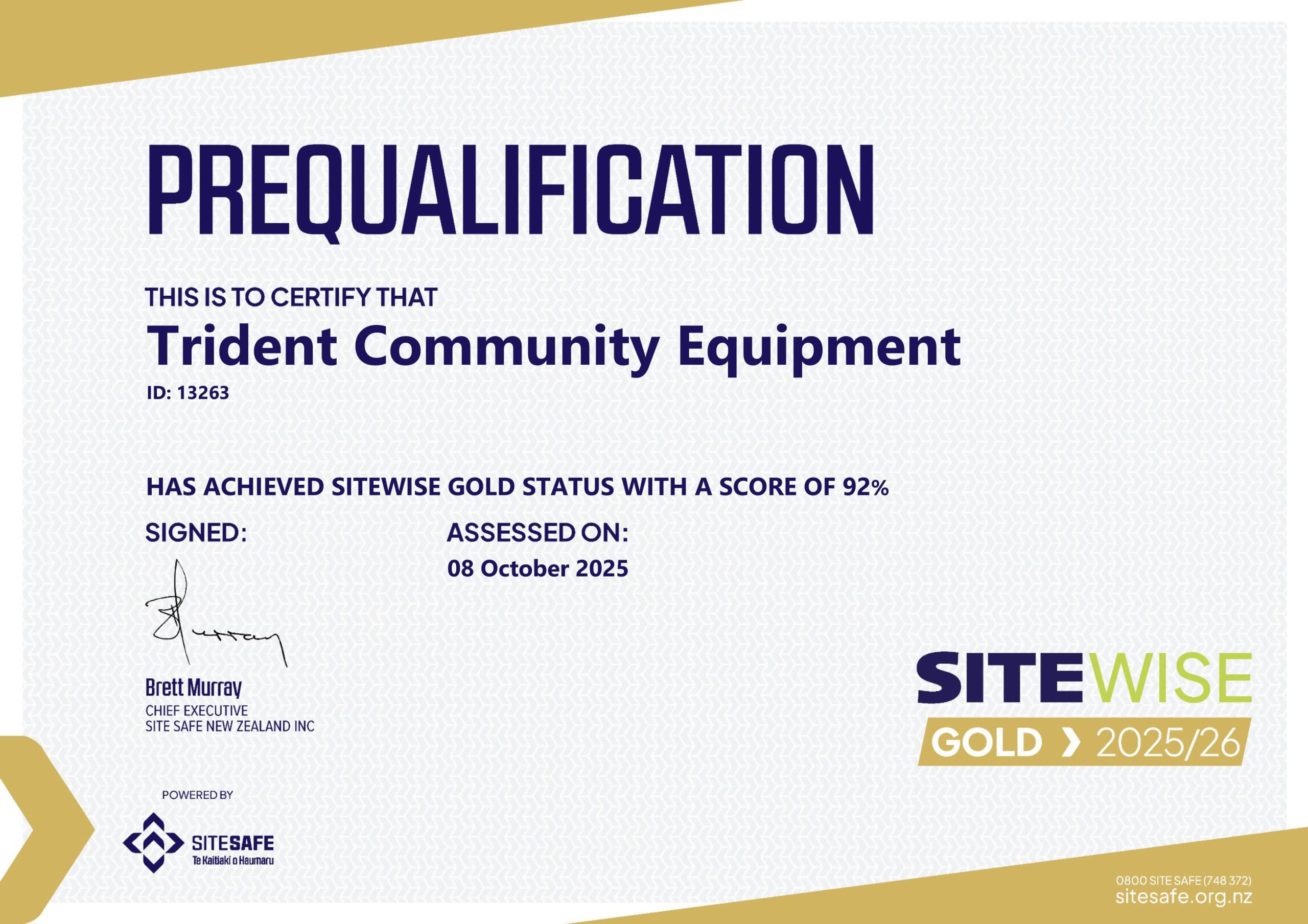 Gold Certificate 2025 Gold Certificate 2025